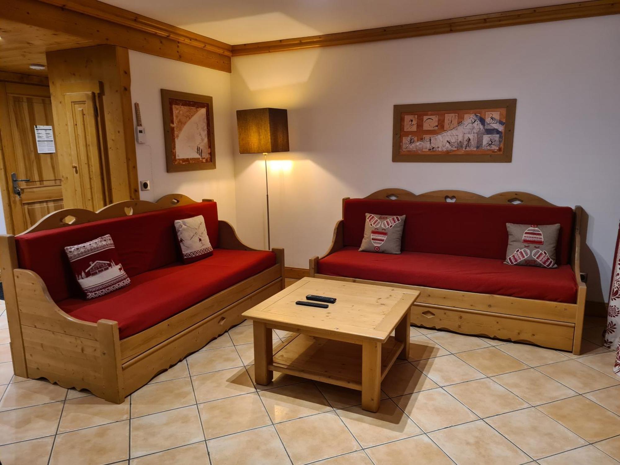 Appartement Le D12 Samoëns Exteriör bild
